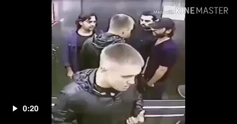 1 русский 3 чеченца в лифте