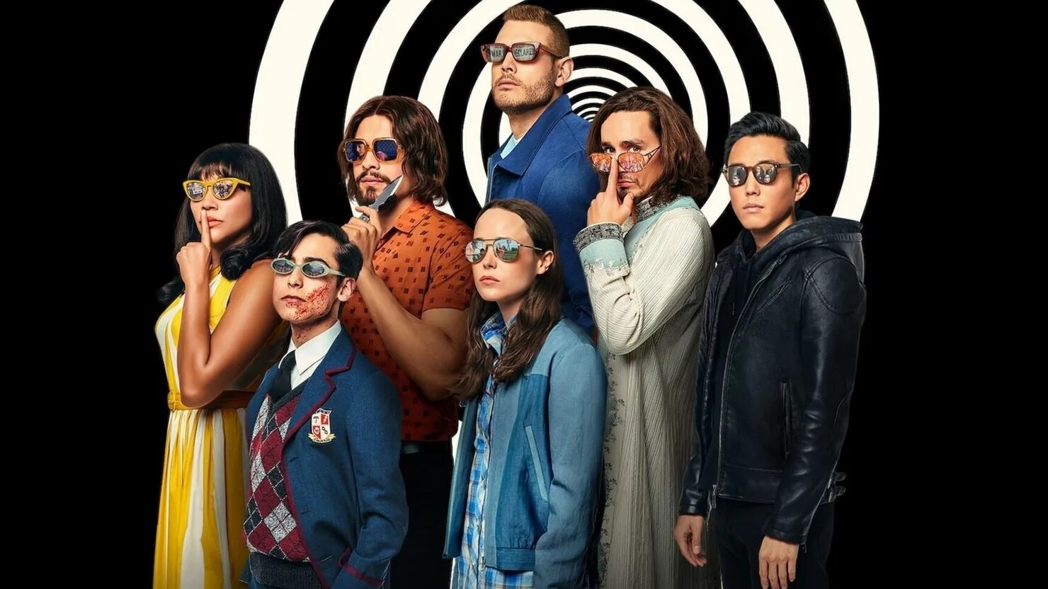 Академия амбрелла сериал 2019. Академия амбрелла 1 сезон. Академия амбрелла сериал нетфликс. Академия амбрелла клаус харгривз сериал. Академия 'амбрелла' сериал кадры.