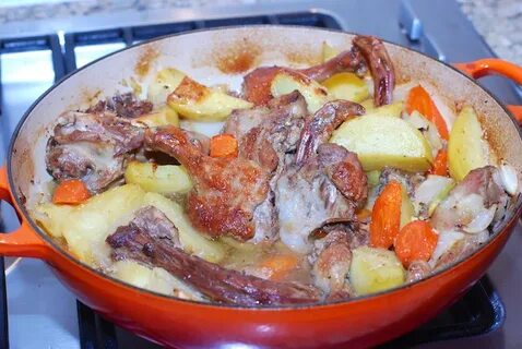 Утка в казане с картошкой