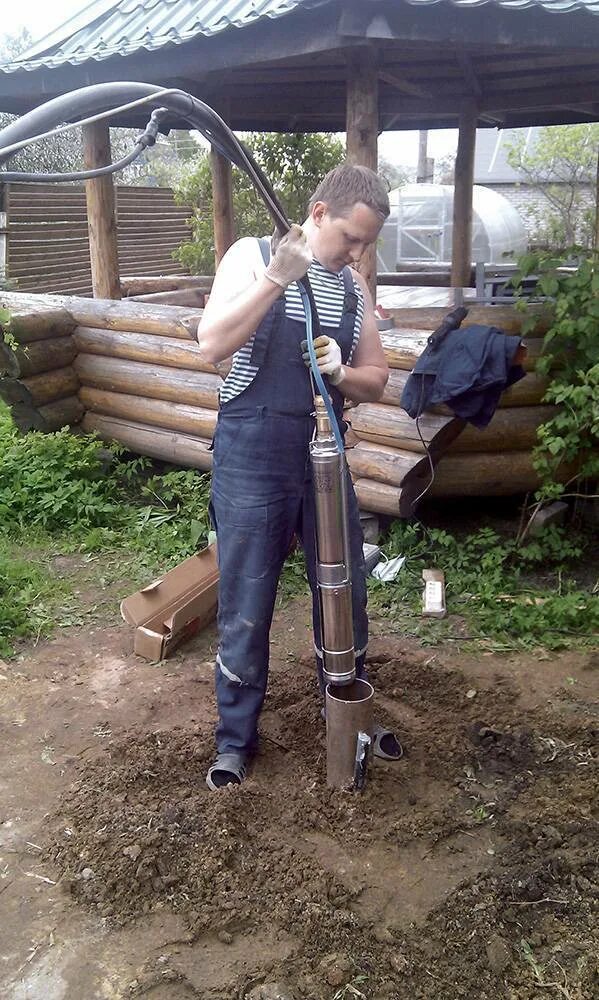 Как поднять высокую трубу