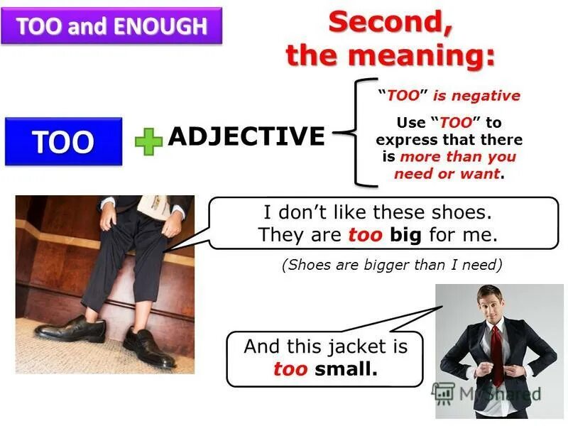 Express adjective. Express adjective