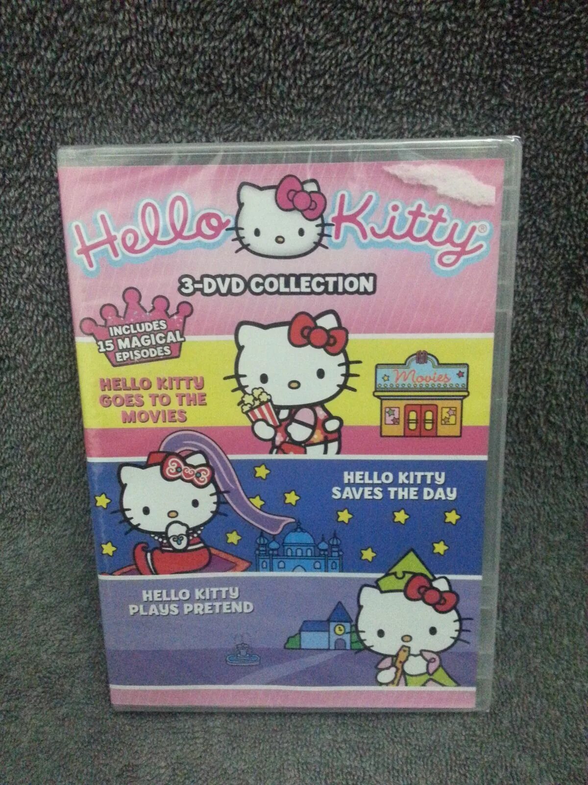 Hello ticket. Диски Хелло Китти. Collection hello Kitty DVD. Диски с Хеллоу Китти LDL. Hello Kitty DVD OZON.