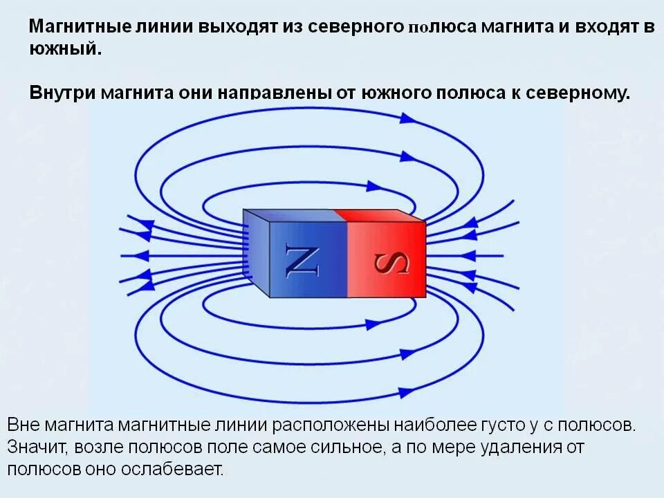 Магнитное поле какая буква. Магнитное поле магнита силовые магнитные линии. Линии магнитного поля на полюсах магнита. Магнитные линии как выходят. Как направлены магнитные линии внутри магнита.