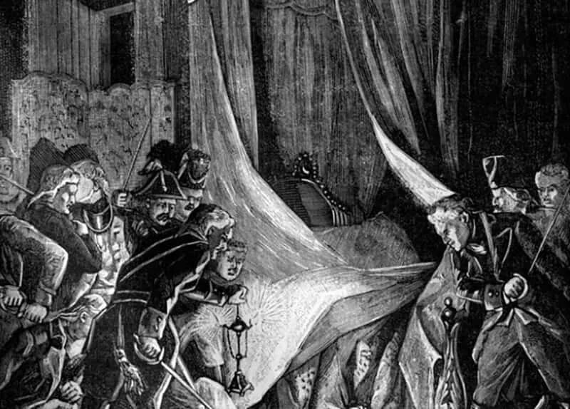 Убийство императора павла i. Заговор императоров. Смерть императора павла 1. Беннигсен 1801. Убийство павла i в михайловском замке.