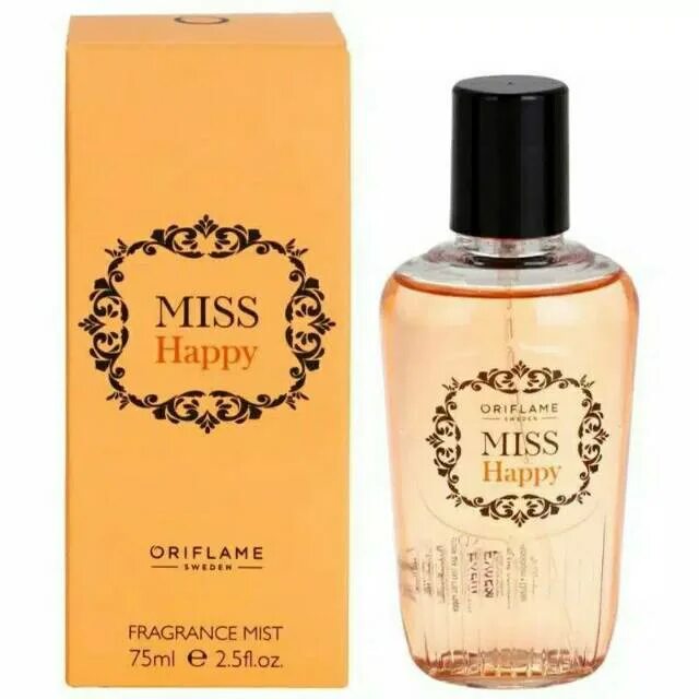 Спрей для тела орифлейм мисс. Духи мисс хэппи орифлейм. Парфюмированный спрей для тела мисс хэппи орифлейм. 31635 орифлейм. Miss happy.