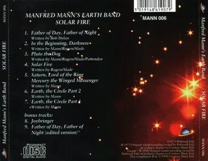 Solar fire manfred mann s