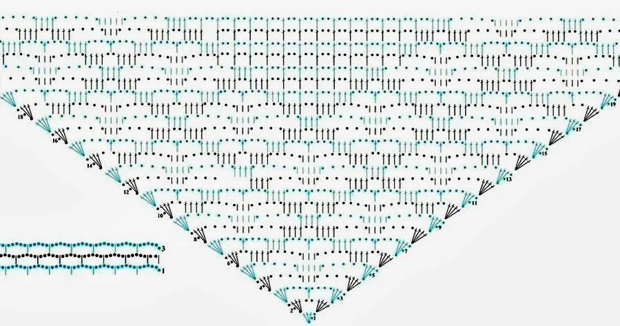 Узор косынка. Crochet shawl (шаль № 387). grinda shawl pattern схема. шаль узором паучки крючком схема. шаль crochet shawl схема.
