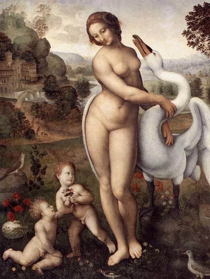 Леда леонардо. Франческо мельци леда и лебедь. Чезаре да сесто леда и лебедь. Леда леонардо. Леда леонардо.