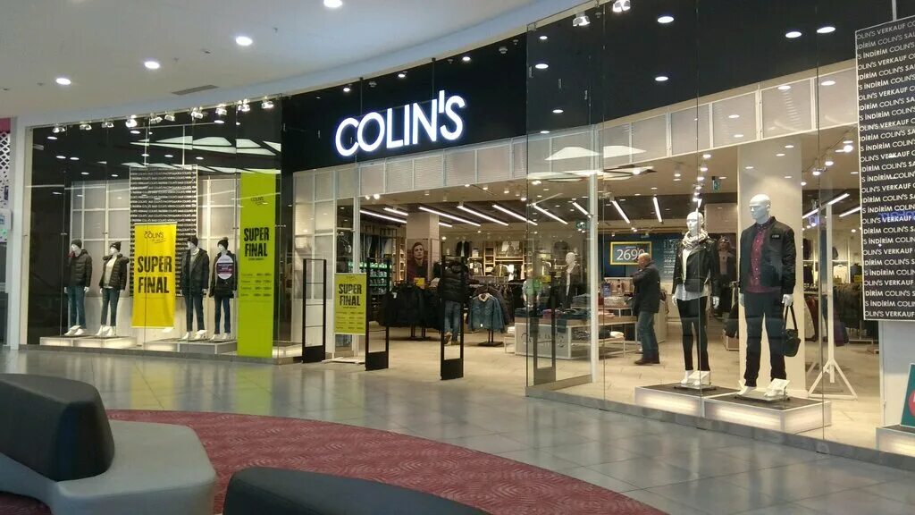 Colins Авиапарк. Магазин одежды Colin's. Коллинз в ТЦ. Colins одежда.