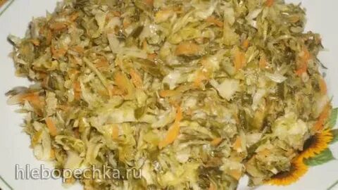 Рецепт хряпы из капусты