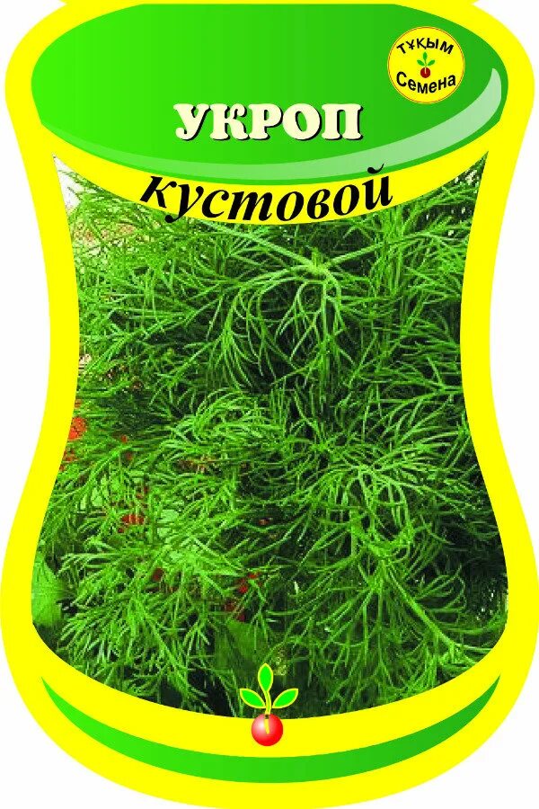 Укроп кустовой сорта