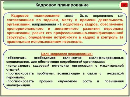Кадровой обеспечение государственной службы