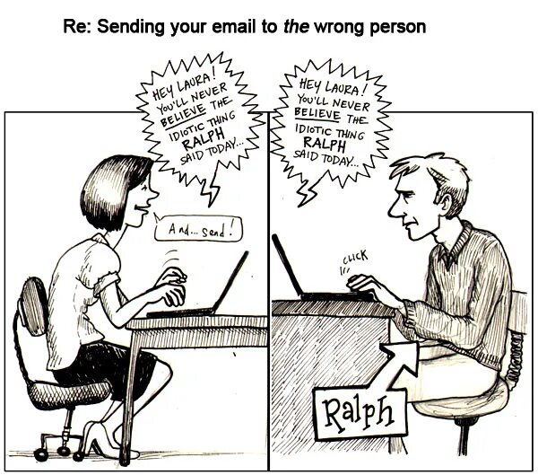 Sending the message to the wrong person. Sent a message to a wrong person. I choose the wrong person. Wrong person