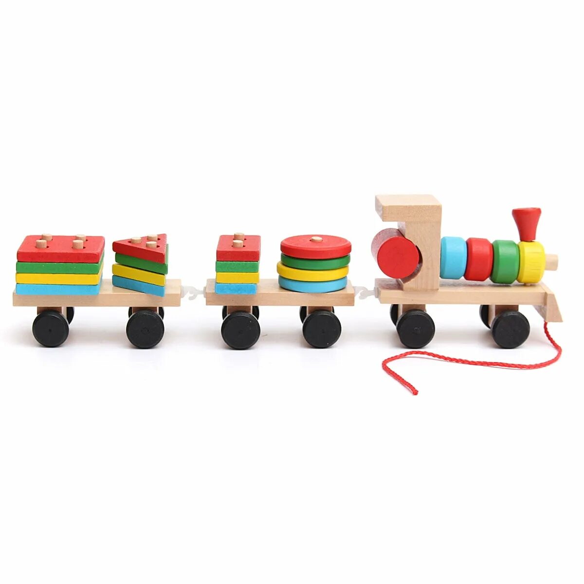 Wooden Block Train umu. Toys 25