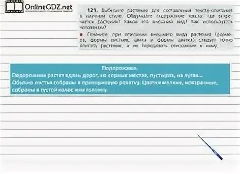 Выберите текст описание