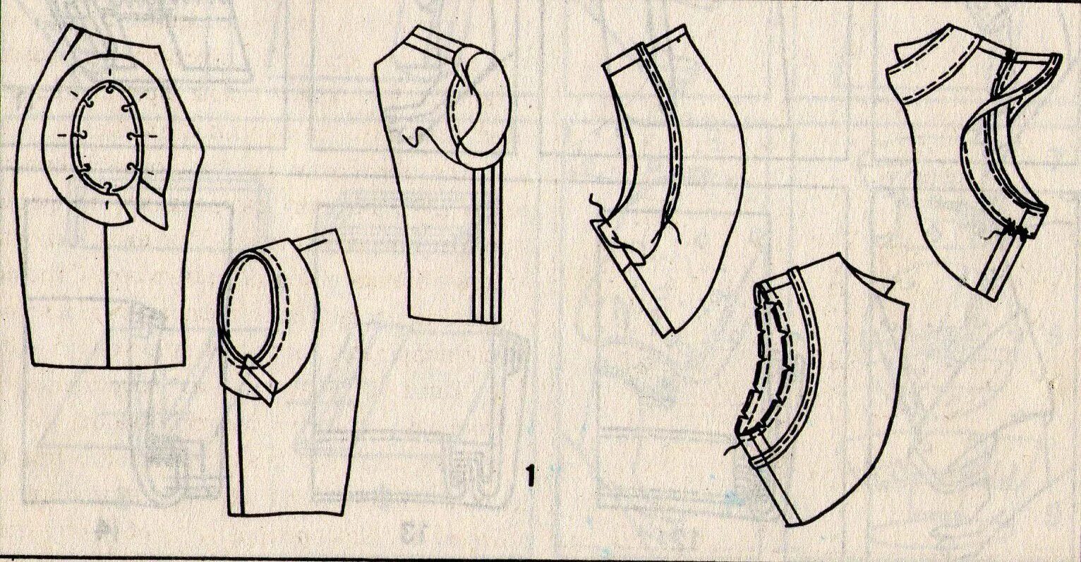 Обработать пройму рукава обтачкой. Как обработать обтачкой пройму рукава. Обработка горловины подкройной обтачкой. Обработка проймы в изделиях без рукавов. Лицевая сторона детали