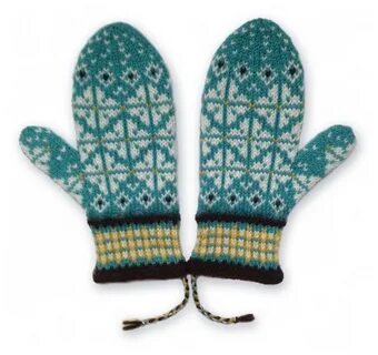 Scandinavian mittens pattern