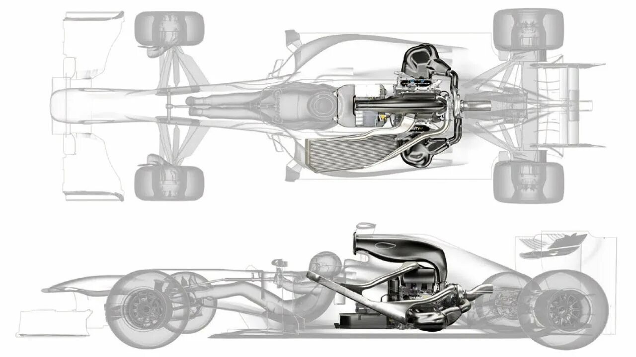 Техники формулы 1. Мотор болида f1. Болид ф1 в разрезе. Конструкция болида ф1. Болид ф1 схема.