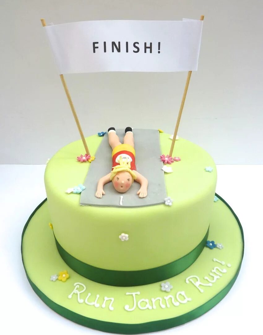 Running cake