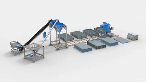 Оборудование для производства газобетонных блоков
