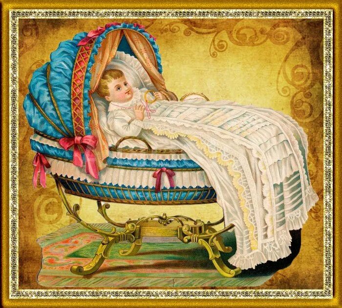 Зыбка колыбель люлька 19 век. Младенец в колыбельке. Колыбелька для новорожденных старинные. Младенец в люльке картина. Люлька сон