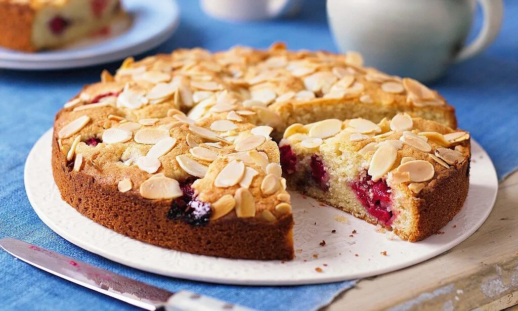 Миндальный тарт Бейквелл. Миндальный торт Bakewell Tart. Almond Tart (Bakewell Tart). Пирог Бейквелл. Can i have cake