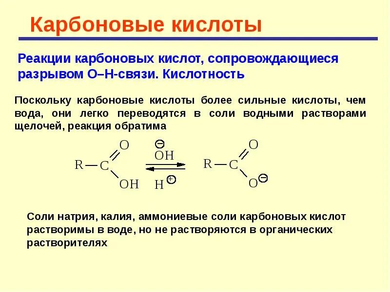 Карбоновая кислота температура. Тип ковалентной связи карбоновых кислот. Реакция присоединения карбоновых кислот. Реакция карбоновых кислот с щелочами. Какая химическая связь в карбоновых кислотах.