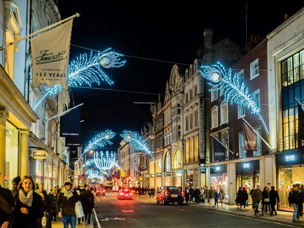 Рождество в Лондоне. Новый год в Лондоне 1900. London lights