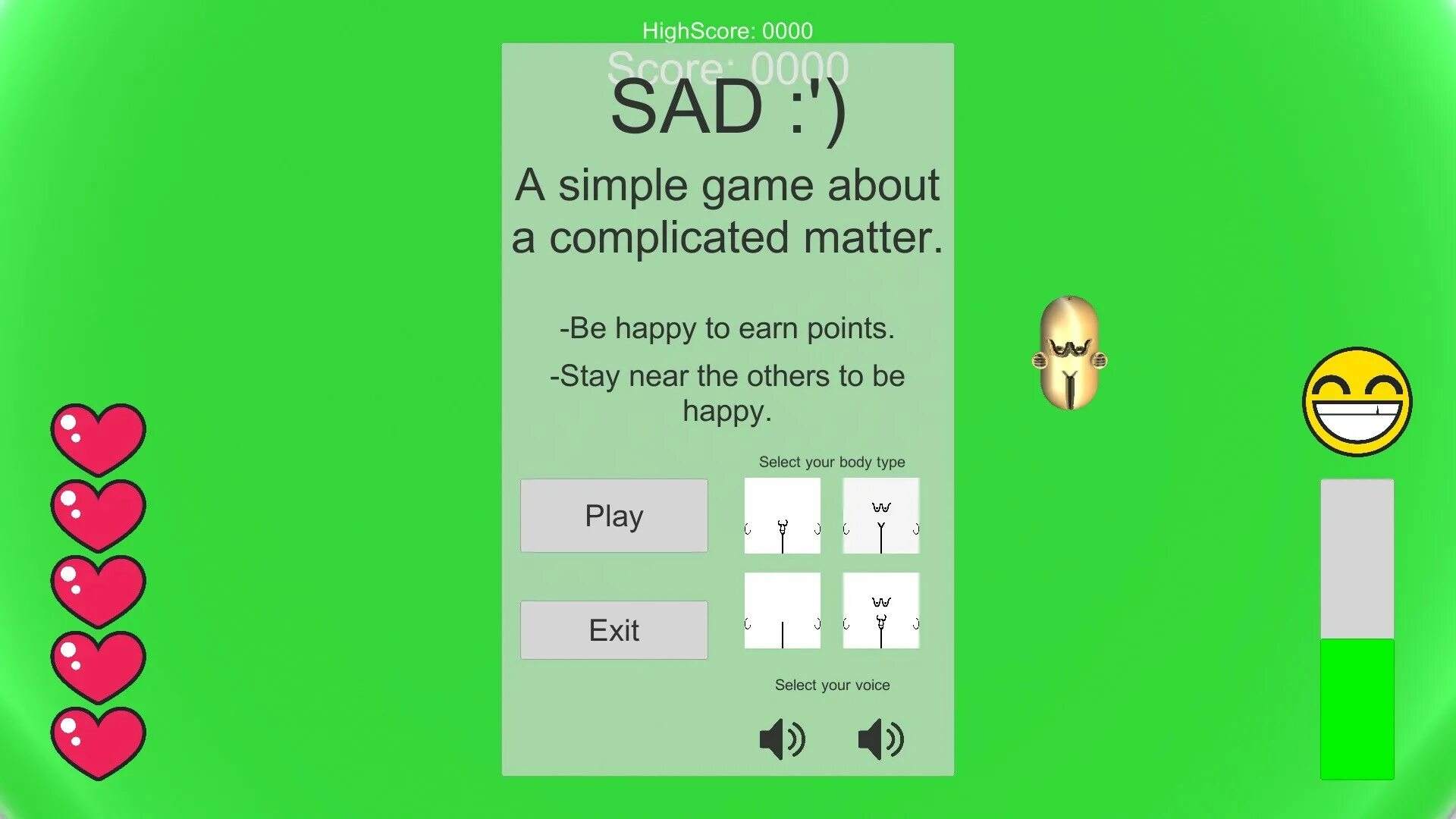 Sad games