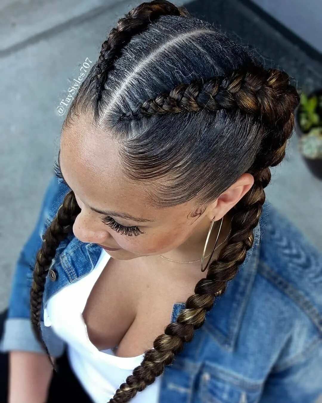 Французские косички Boxer-Braids. Французские косички брейды 2. Голландская коса полукорона. Косички колоски с канекалоном.