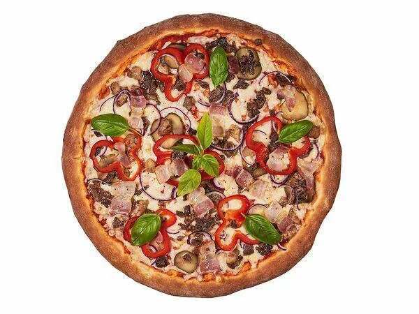 Пицца Мясная" 750 г заказать в Восточный экспресс, Мичуринская улица, 51 с доста