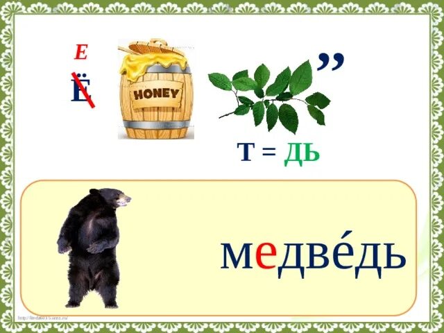 Произносим слово медведь. Ребус медведь. Ребус к слову медведь. Ребус медведь для детей. Словарное слово медведь.