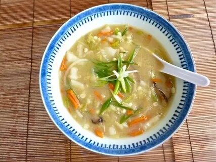 Суп с пекинской капустой
