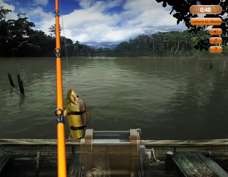 Exquisite fishing gameplay. Exquisite fishing gameplay