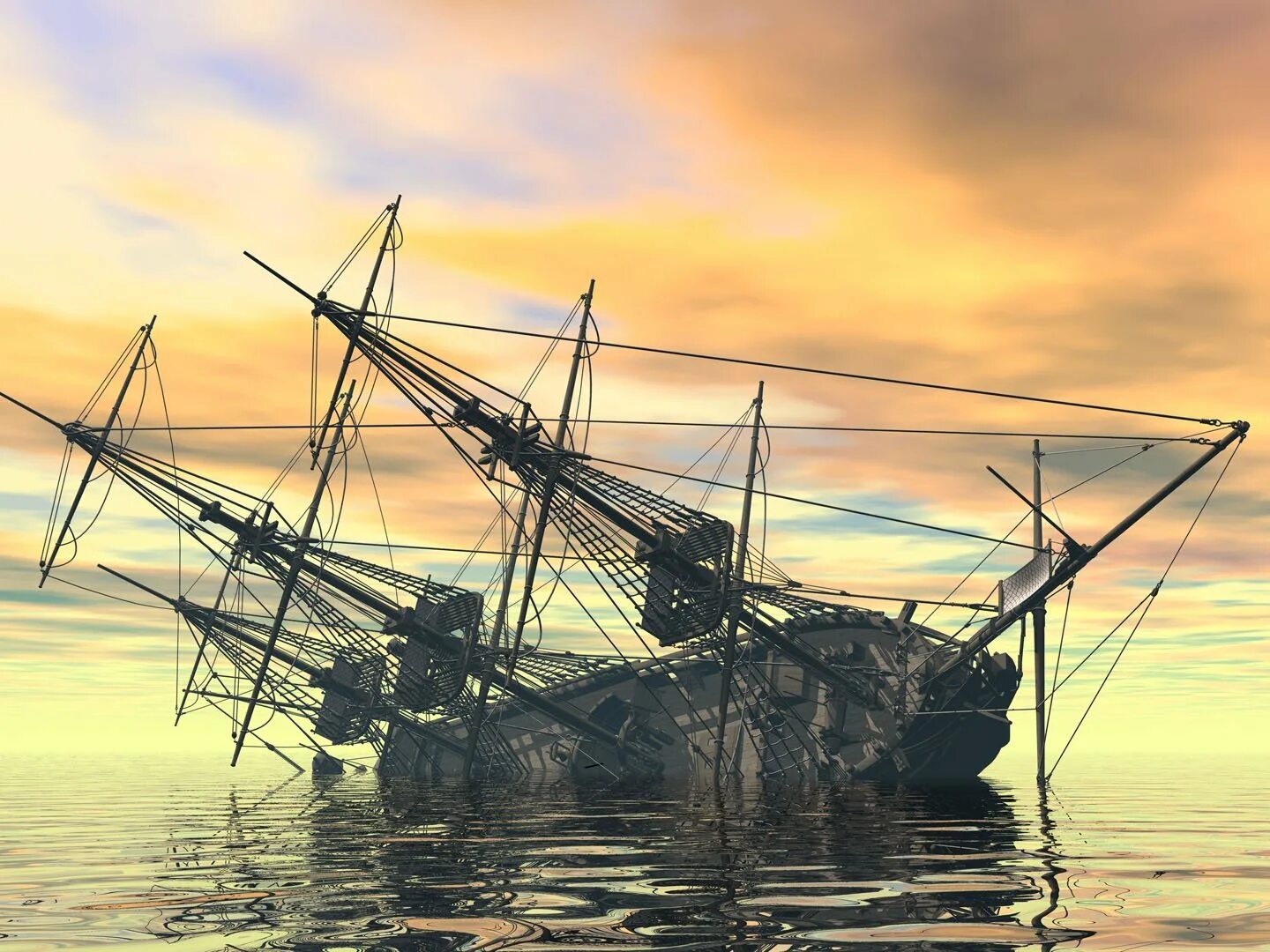 Sinking ships