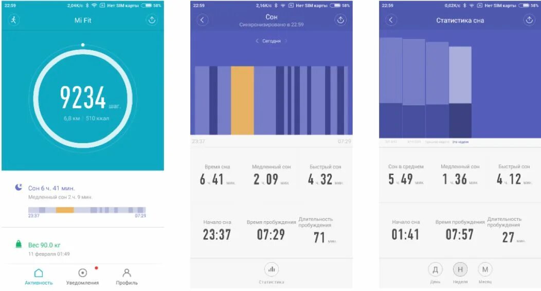 Какое приложение для ми 3. Статистика сна. приложение для часов mi fit. mi fit быстрый сон. карта сна mi fit.