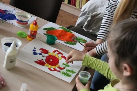 Мастер класс песок