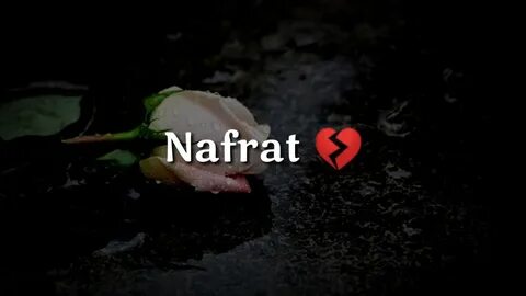 Нафрат узбек тилида
