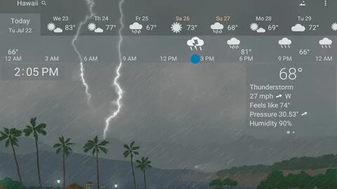 Yowindow погода