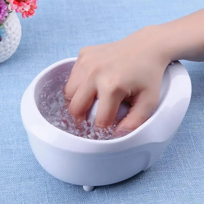 Bubble massage. Ванночка для рук. Ванночка для ногтей. Горячий маникюр. Ванночка для горячего маникюра.