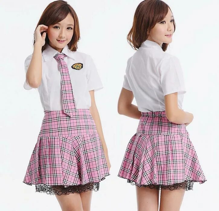 Одежда в школу. Школьная одежда для девочек. Модная школьная форма. Корейские юбки для школы. Японская одежда для подростков.