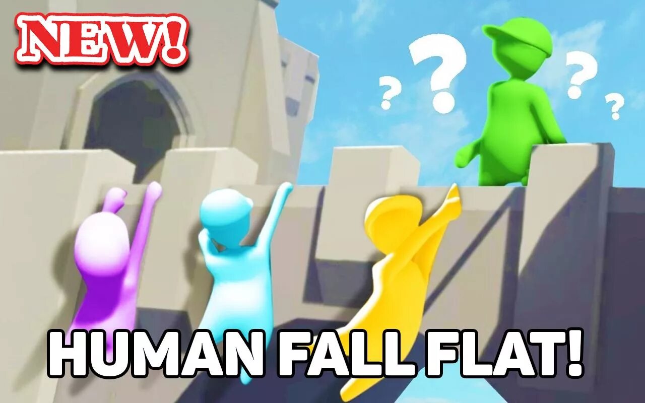 Human fall flat последняя версия на андроид. Human Fall Flat версия. Альфа АГ Human Fall Flat. Human Fall Flat АПК И кэш. Human: Fall Flat кооператив.