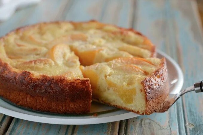 Peach Cake with Fresh Summer Peaches - The Woks of Life Recipe Peach cake recipe