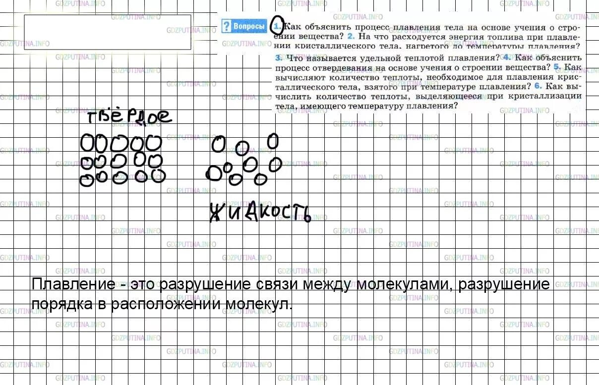 В процессе плавления тело ответ. Объяснение процесса плавления. Процесс плавления тела на основе учения о строении вещества. Объясните процесс плавления тел. Как объяснить процесс отвердевания на основе строении вещества.