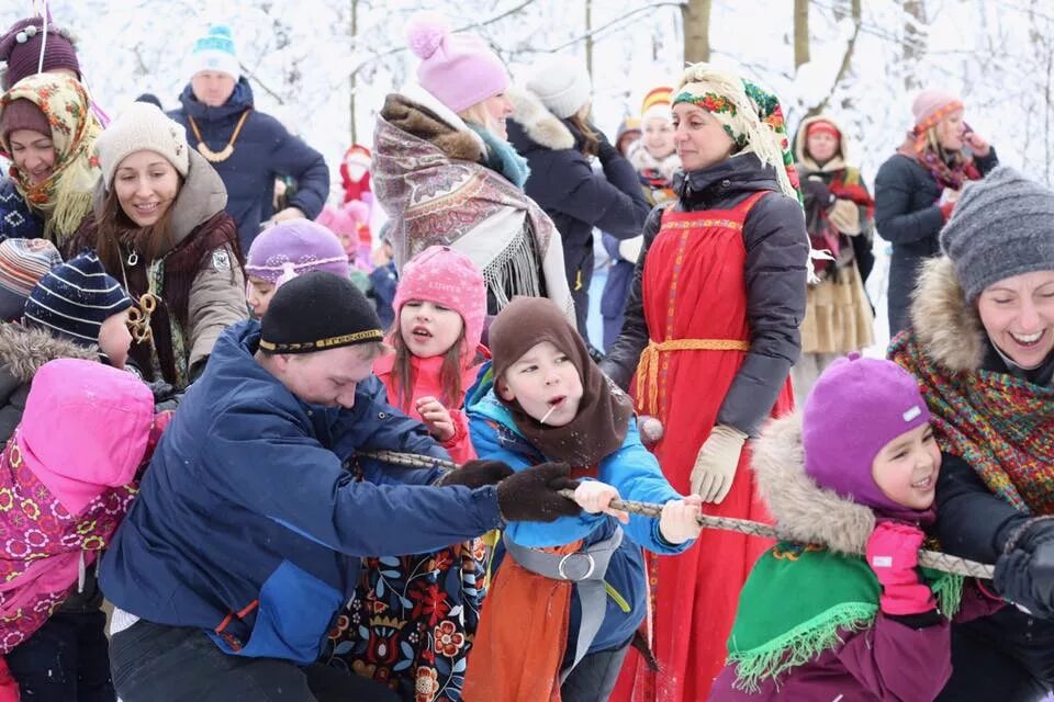 Масленица в дендропарке