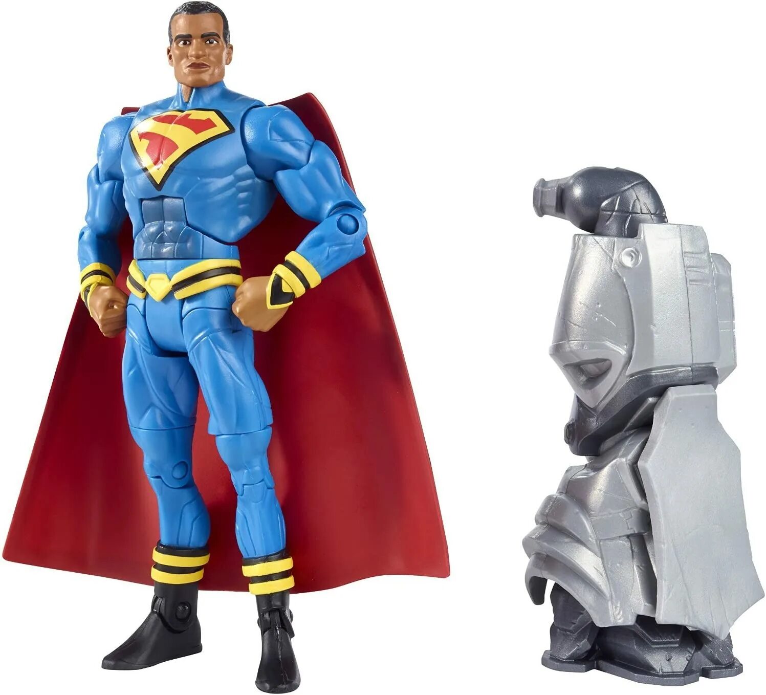 Toys comic. Фигурка DC Comics Mattel Супермен. Робот Супермен игрушка. DC земля 23. Экшен фигурка super Heroes DC.