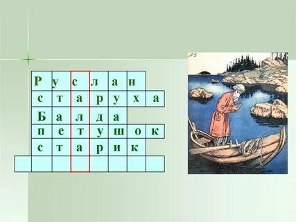Поэма пушкина кроссворд