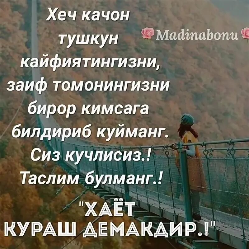 Хеч качон таслим булма. Таслим булманг. Таслим булма фото. Арзимайди фото. Хеч качон махзун булма.