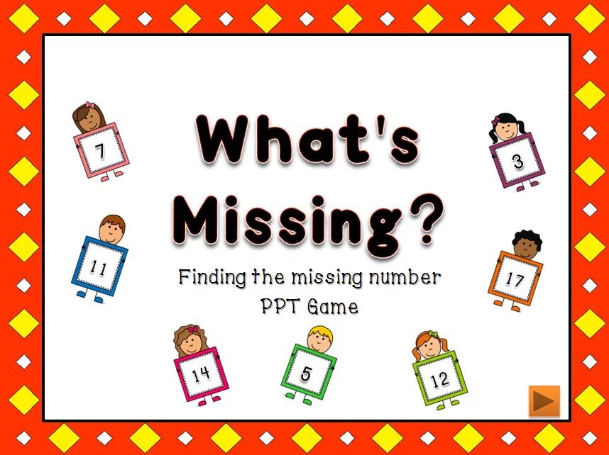 Are interested in is missing. What is missing game. игры в powerpoint. what is missing игра для детей. игра «what’s missing» numbers.