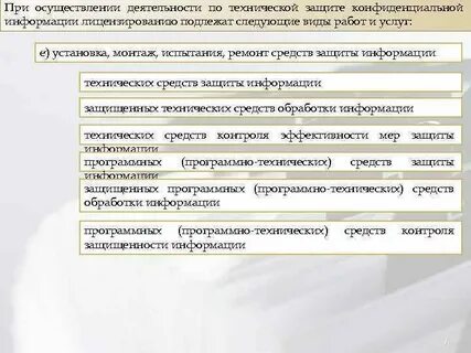 Виды деятельности подлежащие лицензированию фз 99